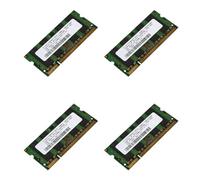 ClAZTyict 4X 2 GB de Mémoire Ram Ddr2 667Mhz Pc2 5300 pour Ordinateur Portable Ram Memoria 1.8V 200Pin Sodimm Convient pour AMD