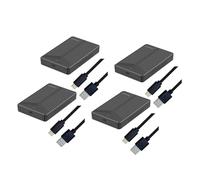 ClAZTyict 4X Boîtier de Disque Dur Mobile USB 3.1 2.5 Pouces Boîtier de Disque Dur SSD Support de Disque Dur 15mm pour Ordinateur Portable