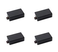 ClAZTyict 4X Couvercle de Ramassage Humbucker Scellé en Plastique pour Pièces de Guitare SQ Pickup (Noir)