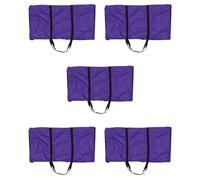 ClAZTyict 5X Sac de Rangement pour Balles de Foin, Sac de Transport Extra-Large, de Balles de Foin Portables et Pliables pour et Bétail avec Fermeture à Glissière étanche