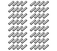 ClAZTyict 64 Pièces Stylo Vide Étui en Carton Noir avec Fenêtre Transparente pour Crayon Stylo Plume Affichage