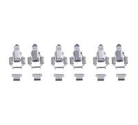 ClAZTyict 6X Boîte À Outils Draw Ressort de Compression Bascule À Loquet Loquet Pince Argent