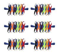ClAZTyict 6X Cordes de Marche pour Enfants pour Garderie Préscolaire Enfants en Plein Air Poignées Colorées pour Jusqu'à 12 Enfants 2 Enseignants