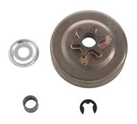 ClAZTyict Ensemble de Pince Électronique Pour Rondelle de Tambour de Tambour D'Embrayage 3/8 6T Pour Scie À Chaîne 017 018 021 023 025 Ms170 Ms180 Ms210 Ms230 Ms250 1123