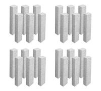 ClAZTyict Lot de 24 Brosses de Nettoyage pour Cuvette de Toilette en Pierre Ponce, Enlever Les Anneaux d'eau Dure, L'Accumulation de Calcium Et la Rouille.