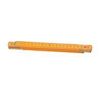 ClAZTyict Portable Règle Pliante En Bois de Charpentier 100Cm