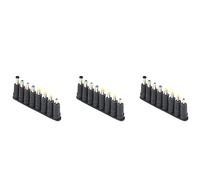 ClAZTyict Universel 24Pcs / Set Prise DC à 5 Broches pour Ordinateur Portable, Connecteur D'Adaptateur de Puissance AC pour Ordinateur Portable