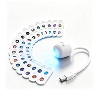 CLBDRESS Projecteur Galaxy 2-en-1 HD - Lampe ciel étoilé 5D avec rotation 360°, alimentation USB plug & play, projecteur nébuleuse dimmable pour chambre, voiture, tente & décoration de plafond
