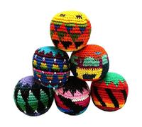 CLBDRESS Sachet de Footbag Fait Main en Tricot, réutilisable, Crochet Multifonction, Pack tissé à la Main, adapté à l'entraînement de la Coordination des Pieds
