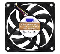 CLBSWYEJK DESC0715B2U DC 12V 0,7A 7CM 70x70x20mm Ventilateur 4 Fils