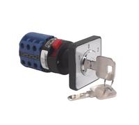CLBSWYEJK LW26-20YS5/3 Installation à Trou Unique e Verrouillage de 22,3 mm Double Moteur de Commutation d'alimentation Transfert Universel Interrupteur à Came Rotatif 20 A