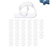 ClcIosis Lot de 40 pinces à nappe d'extérieur pour Noël, mariage, pique-nique, restaurant