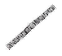 CLCLGOKKOH Bracelet Plat Fin En Acier Inoxydable For Hommes Et Femmes, Bracelet Solide En Acier Inoxydable 12 14 16 18 20 22 Mm(B,20mm)
