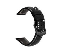CLCLGOKKOH Bracelets De Montre À Changement Rapide En Cuir Brillant Mat Grain Bambou For Hommes Et Femmes(AA Black buckle,24mm)