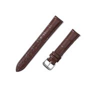 CLCLGOKKOH Soft And Durable Leather Smartwatch Strap Bamboo Grain(B,13mm)