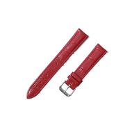 CLCLGOKKOH Soft And Durable Leather Smartwatch Strap Bamboo Grain(E,13mm)