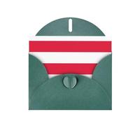 CLDBMD Carte de vœux vert foncé avec motif drapeau polonais, parfaite pour la Saint-Valentin, un anniversaire de mariage et des invitations de fête