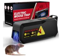 CLDFDC Piège à Souris électrique,Piège à Souris,Piège réutilisable, Haute efficacité pour capturer Les rongeurs, Convient pour la Cuisine, l'entrepôt, Le Salon