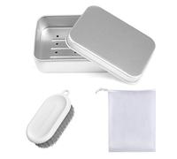 CLDURHGE Boîte à Savon de Voyage Multifonction - Porta Saponetta, Boîte à Savon Solide avec Drainage et Accessoires Complémentaires - Parfait pour Voyage et Maison