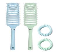 CLDURHGE Brosse Démêlante Magique - Brosse à Cheveux Poils de Sanglier pour Cheveux Bouclés, Unbrush - Idéale pour Tout Type de Cheveux, TopBrush pour un Look Chic.