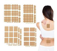 CLDURHGE Grid tape 200 pièces de plâtre d'acupuncture de qualité supérieure en 4 tailles Instructions I étanche I Mixbox I adhésif puissant - couleur unique