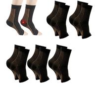 CLDURHGEChevillère de Maintien Ligamentaire - Support de Cheville pour les Enfants et les Athlètes - Conçue pour un Maintien Optimal et une Réhabilitation Accélérée - Chevillère en Fibre de Cuivre