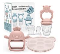 CLDY Récipient de stockage d'aliments pour bébé, tétine à fruits, distributeur de nourriture en silicone, lait maternel, sucettes glacées de dentition, sans BPA, convient pour une auto-alimentation