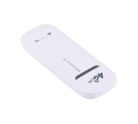 Clé 4G USB Clé Wifi Modem Sans-Fil 150 Mbps Emplacement Micro SD Blanc