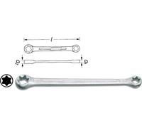 nneau Double HAZET TORX® - Profil TORX® Extérieur 609-E10XE12