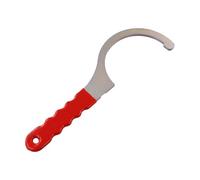 oîtier de filtre à 180 degrés pour système sous évier, outil en métal compatible avec les boîtiers de filtre standard de 25,4 x 6,3 cm avec diamètre intérieur de 9,4 cm, couleur métallique