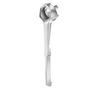 onde de tambour - Outil d'ouverture de en d'aluminium de 27 cm | Extracteur de bouchon résistant | Compatible avec plusieurs tailles de 10 15 20 30 55 gallons | Desserrage du
