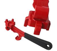 onde et outil d'ouverture de seau de 7,6 cm, extracteur de couvercle de tambour en alliage d'aluminium pour tambours, canettes et barils, poignée ergonomique pour l'industrie et (b)