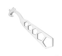 Clé à bouche d'incendie compacte et efficace à 5 trous, indispensable pour les pompiers, fabriquée à partir de fer galvanisé robuste