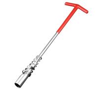 Clé à bougie d’allumage universelle avec poignée en T/Outil de retrait de bougie d’allumage pour fixation et démolition du manchon de bougie d’allumage