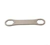 apuchon supérieur en acier inoxydable pour fourche RockShox et Fox - Double tête pour l'entretien de la suspension de vélo - Clé à vélo pour réparation - 30 à 32 mm