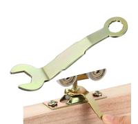 Clé à Charnière, Clé De Réglage Pour Charnières Pliantes, Pivot Ergonomique Ouverte 9.5mm Pour Réparation Quincaillerie Appartement Bureau Armoire Dorm RV