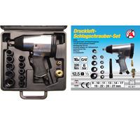BGS technic KG Clé à choc DIY 3211 12,5 mm (1/2") 312 Nm avec jeu d'outils 16 pièces