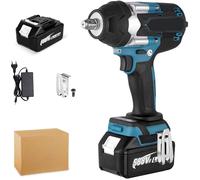 hoc Sans Fil 1800N.M Électrique Puissante 1/2"" Compatible Makita 18V - Visseuse À Choc Sur Batterie Avec Moteur Brushless