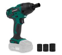 Clé à choc sans fil 20V - 150Nm - Avec 4 douilles | Sans batterie, ni chargeur