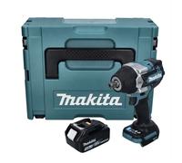 Makita DTW 701 T1J Clé à choc sans fil 18 V 700 Nm 1/2'' XPT Brushless + 1x batterie 5,0 Ah + Makpac - sans chargeur