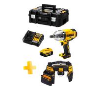 Clé à Chocs DeWALT DCF899P1T (1 x 5,0 Ah DCB1104 TSTAK II Ceinture porte-outils DWST1-75552)