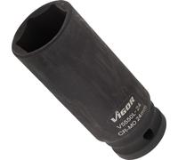 Vigor V5550L-24 6 pans extérieurs Douille à choc 24 mm 1/2\ (12.5 mm)