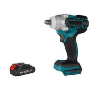 Clé À Chocs Électrique Sans Fil, Balais, Perceuse Main, Prise, Outil For Batterie 21V Travailler Efficacement(1 Battery)