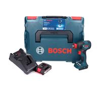 Clé à chocs rotative sans fil Bosch GDX 18V-210 C Professional 18 V 210 Nm sans balais + 1x batterie 2,0 Ah + chargeur + module de connectivité + L-Boxx