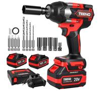 hocs Sans Fil Brushless 700N.m 1/2"", avec Coffret, Douilles (17/19/20/21mm) et 2 x 4.0Ah, 180° Enclume & 90° Tête Pivotante