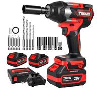Clé à chocs sans fil brushless - TEENO - TEENO - Couple 700 N·m - Carré 1/2"" - 2x 4,0 Ah
