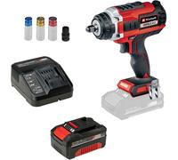 Clé à chocs sans fil Einhell Professional Power X-Change IMPAXXO 18/400 + 4,0 Ah PXC Starter Kit 4326441 Nombre d'accus fournis 1 4.0 Ah Li-Ion + batterie, +