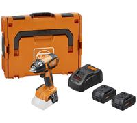 Clé à chocs sans fil Fein ASCD 18-300 W2 AS 71151066000 18 V 5.0 Ah Li-Ion + 2 batteries, + chargeur, + mallette