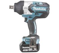 Makita DTW1001RTJ - Set clé à choc Li-Ion 18V (2x batterie 5,0Ah) dans MAKPAC - 1050Nm - 3/4" - moteur brushless