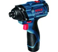 Bosch 0 601 9F0 001 clé pneumatique 1/4" 2600 tr/min 100 N·m Noir, Bleu 12 V